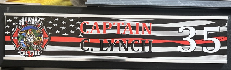 Locker Name Plates